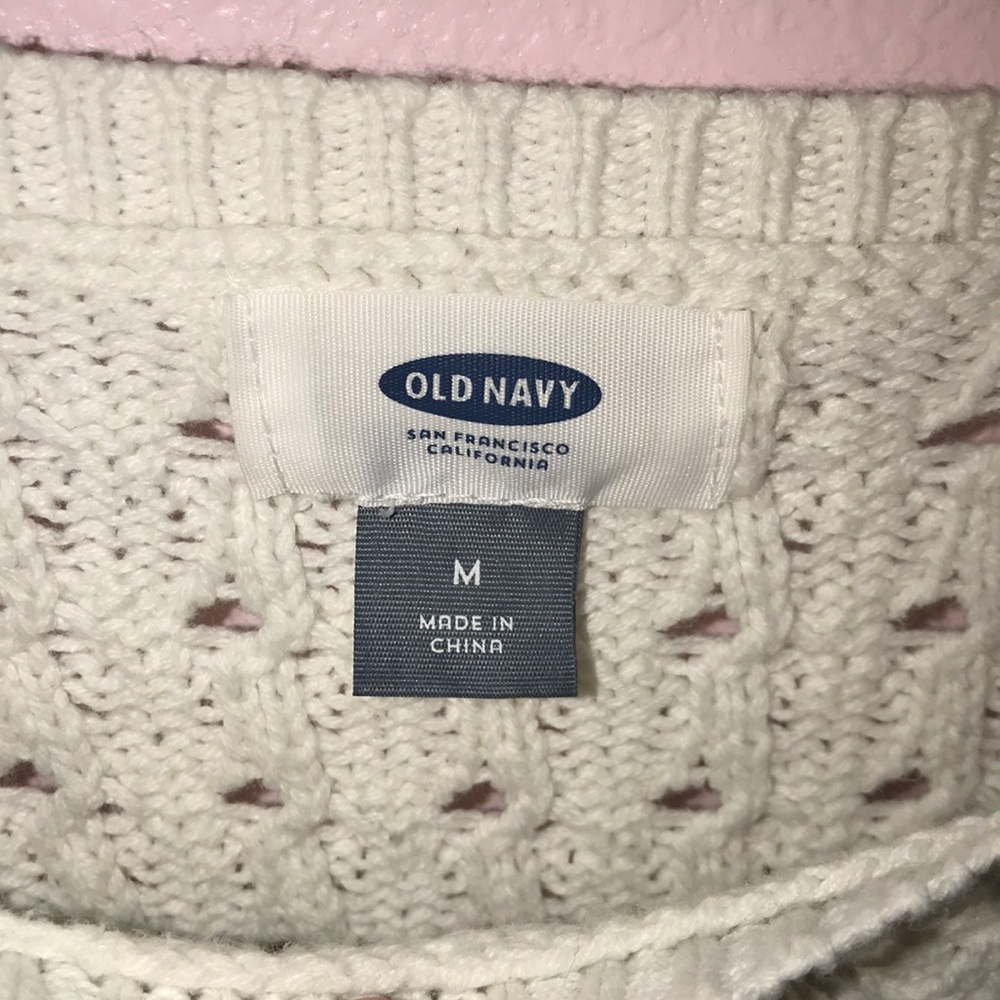 Cream Colored Sweater - Picture 3 of 4